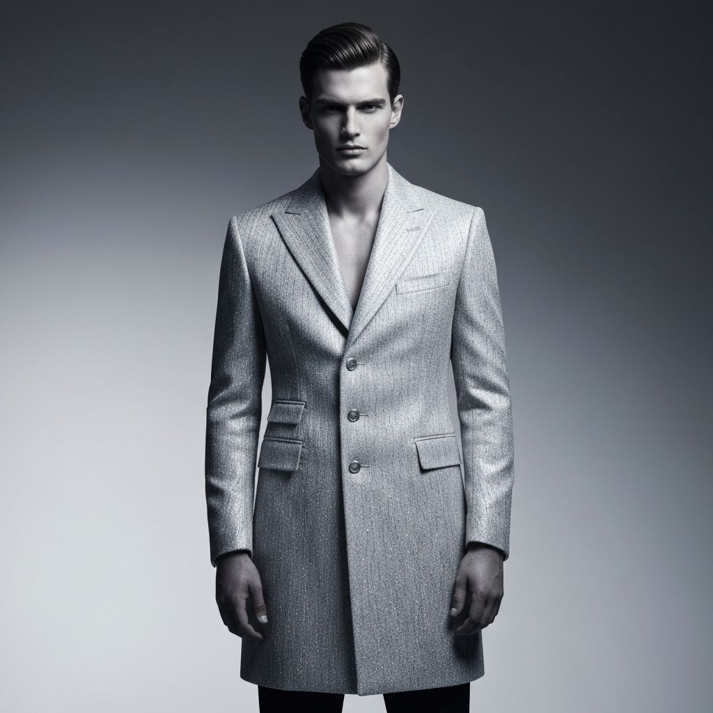 The Platinum Long Blazer