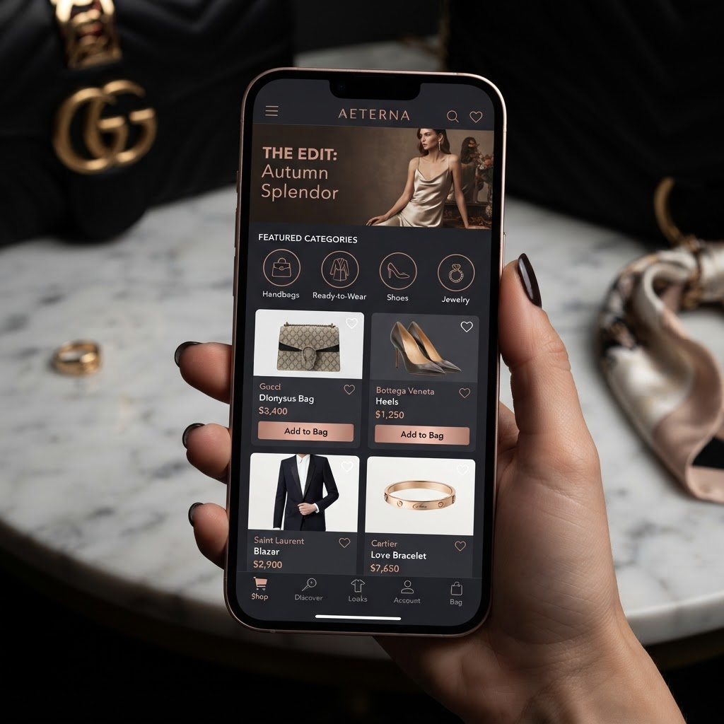 Maison mobile app screenshot