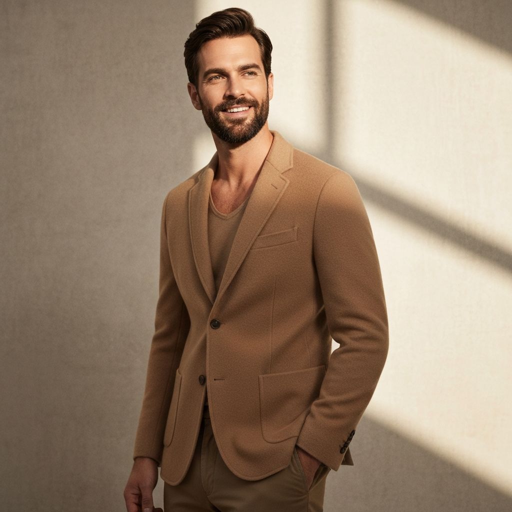 The Haven Camel Blazer