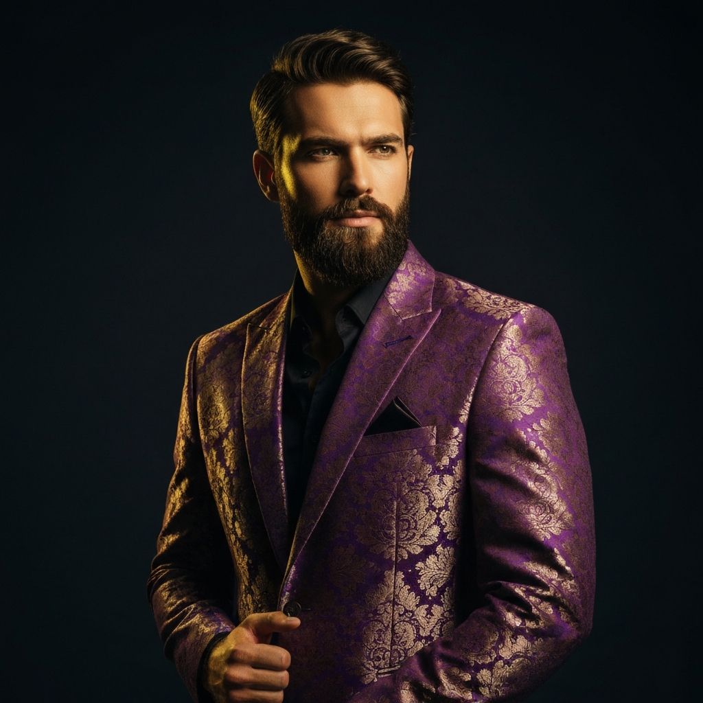 The Imperial Brocade Blazer