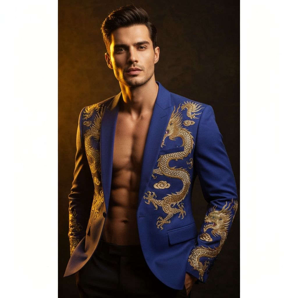 Met Gala "Dragon Dynasty" Blazer