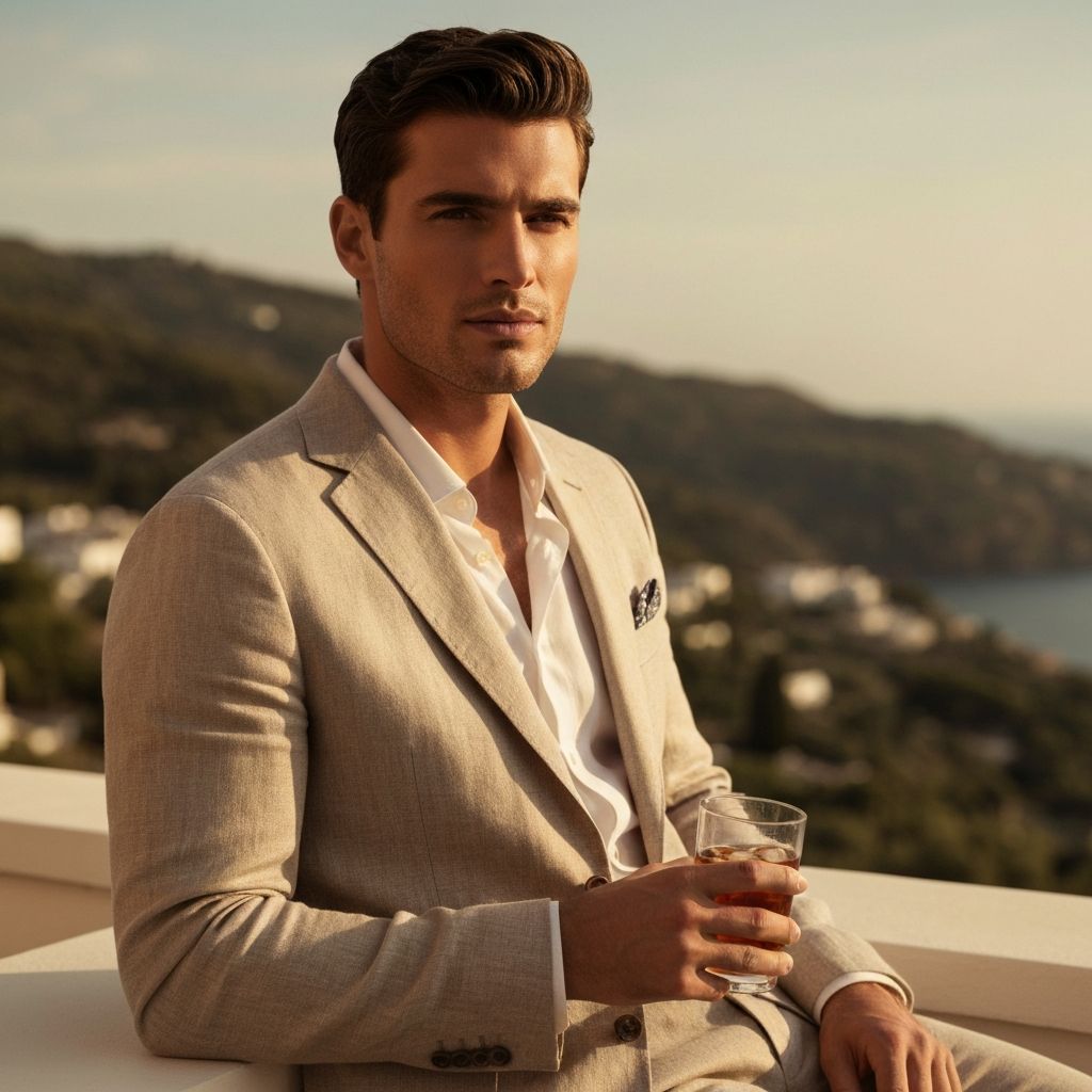 The Riviera Linen Blazer